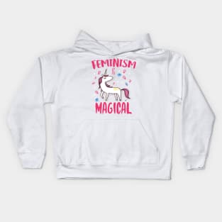 Feminism Is Magical Kids Hoodie